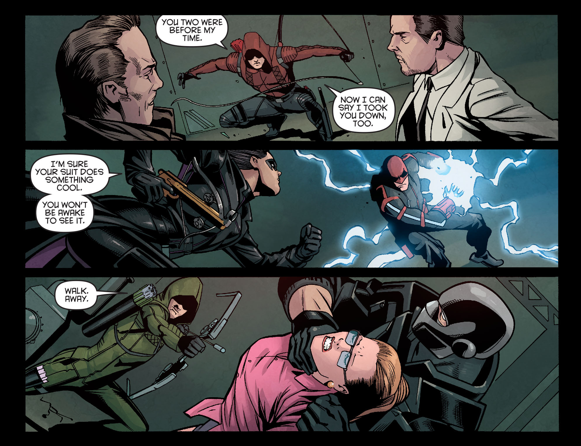 Read online Arrow: Season 2.5 [I] comic -  Issue #15 - 14