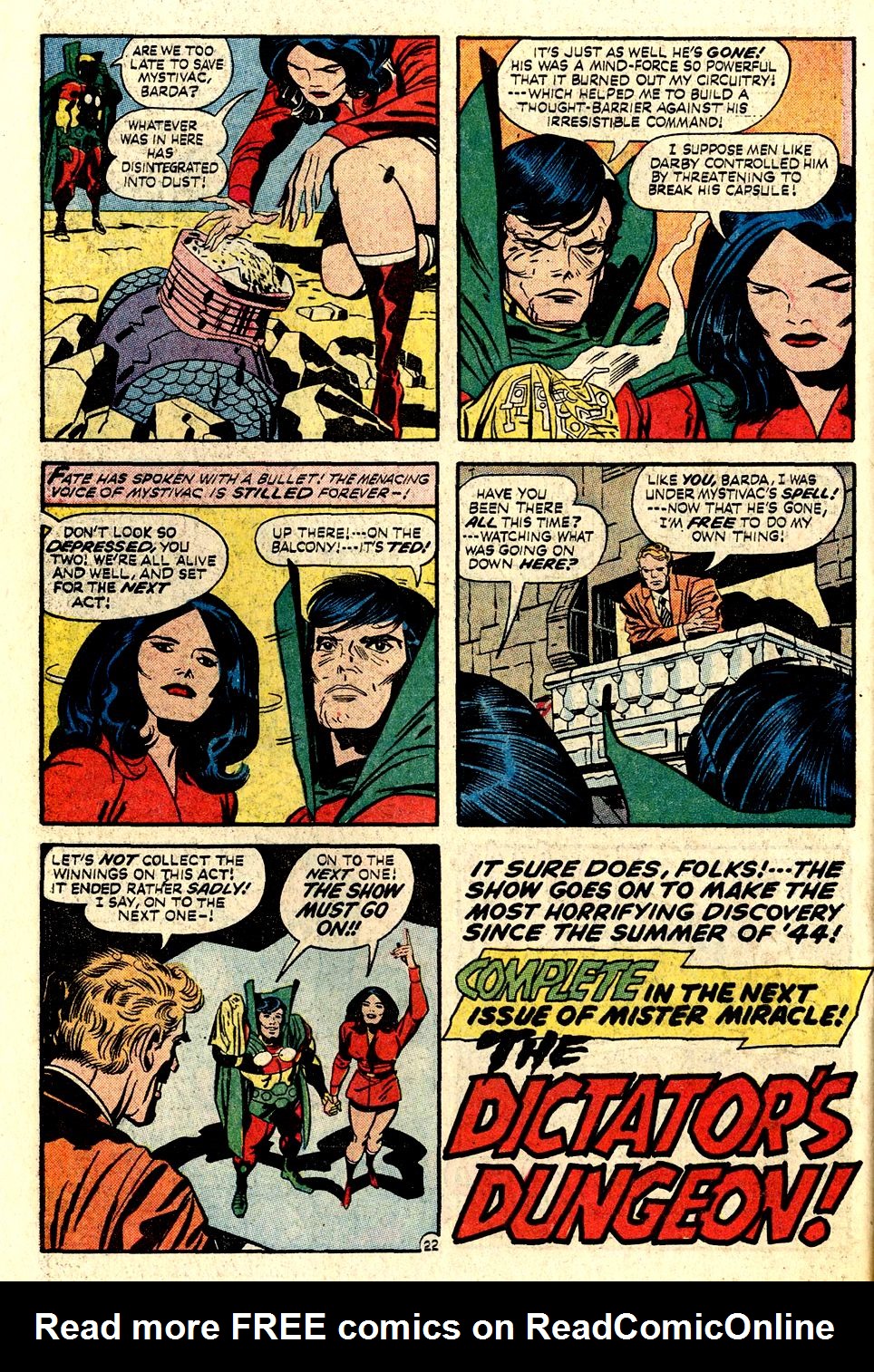 Read online Mister Miracle (1971) comic -  Issue #12 - 30