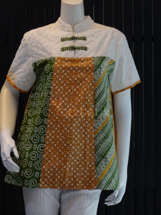35 Model  Baju  Batik  Atasan  2019 Simple  Casual Modern