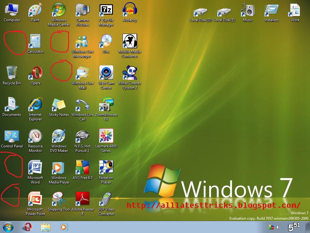 LATEST TIPS AND TRICKS: 67.Are you missing icons from your desktop