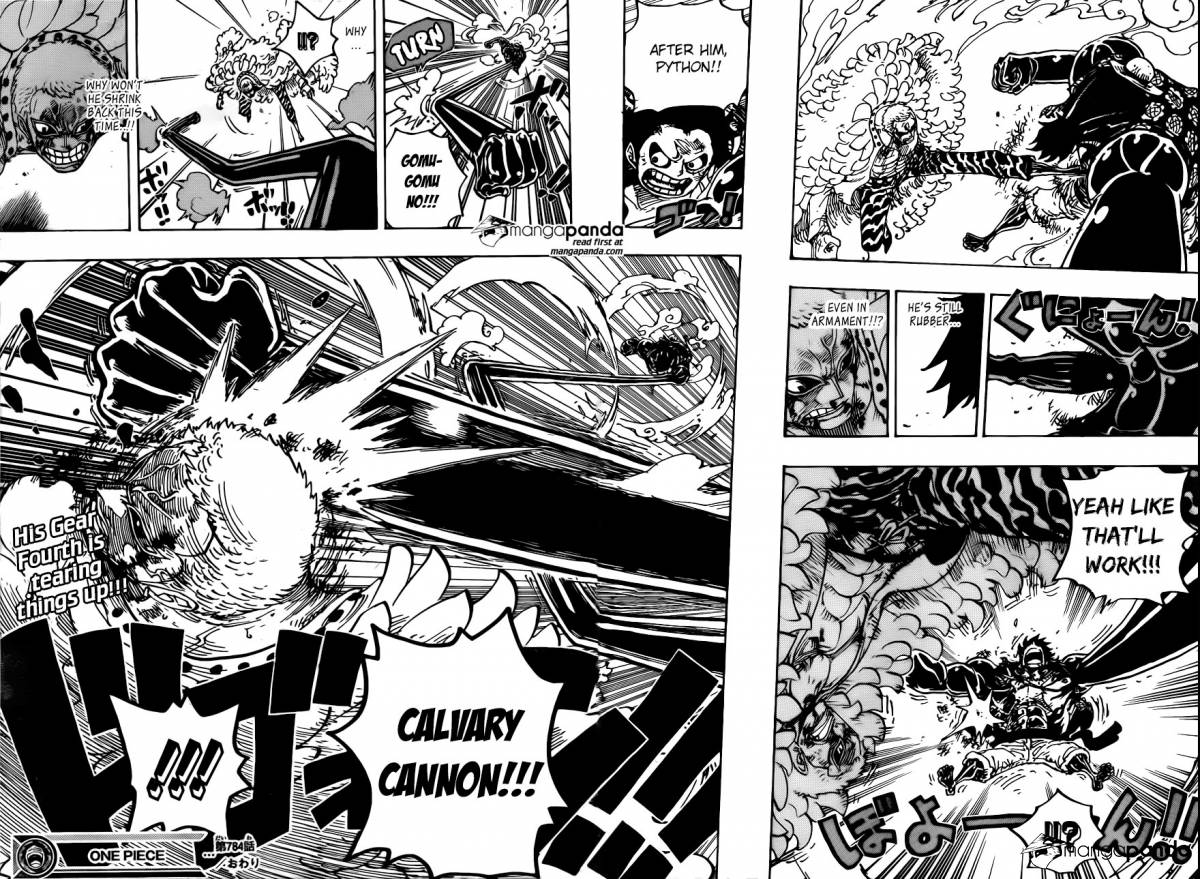 One Piece Ch 784: Gear Fourth