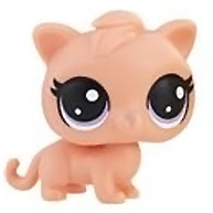 Littlest Pet Shop Series 3 Tubes Bobbi Catson (#3-127) Pet