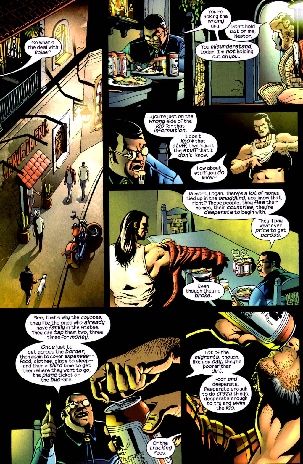 Read online Wolverine (2003) comic - Issue #8 - 19