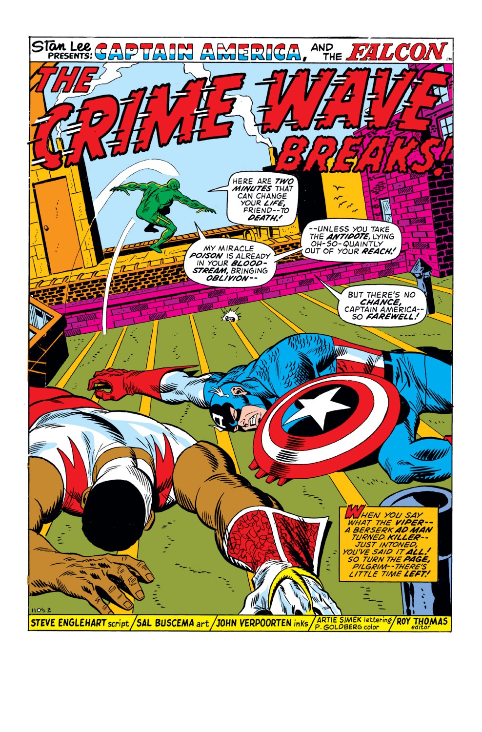 Read online Captain America (1968) comic -  Issue #158 - 2