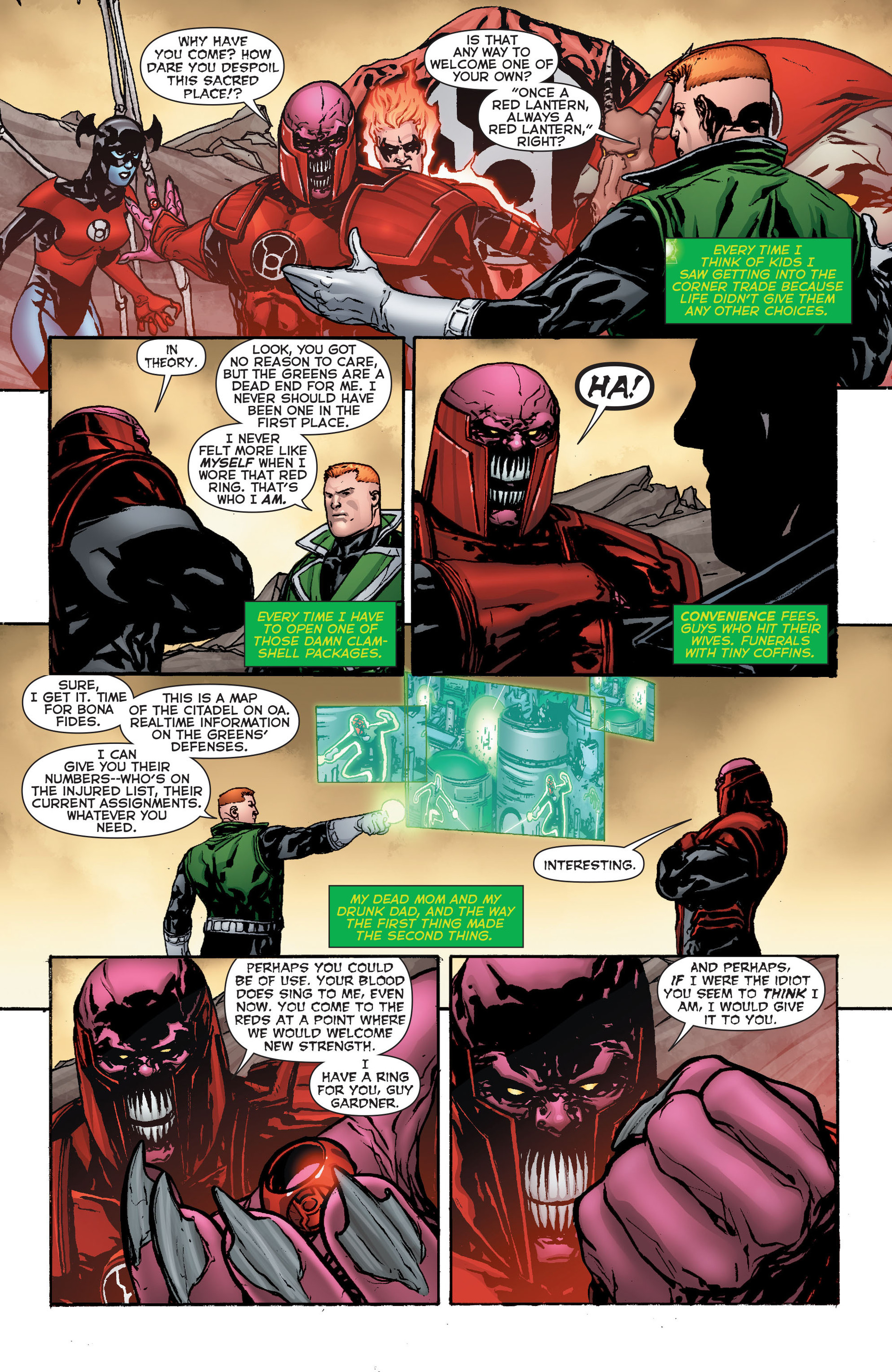 Read online Red Lanterns comic -  Issue #21 - 16