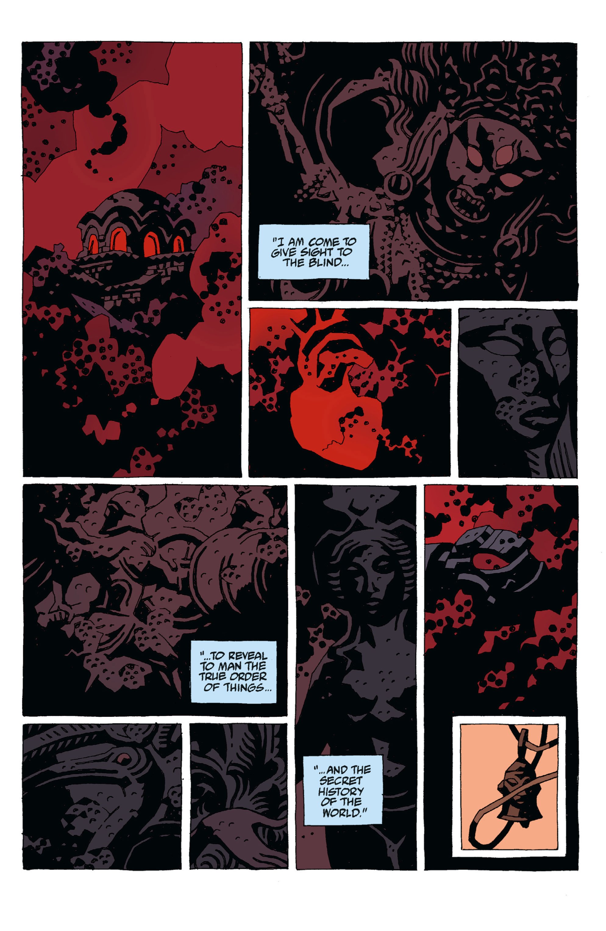 Read online Hellboy comic -  Issue #6 - 95