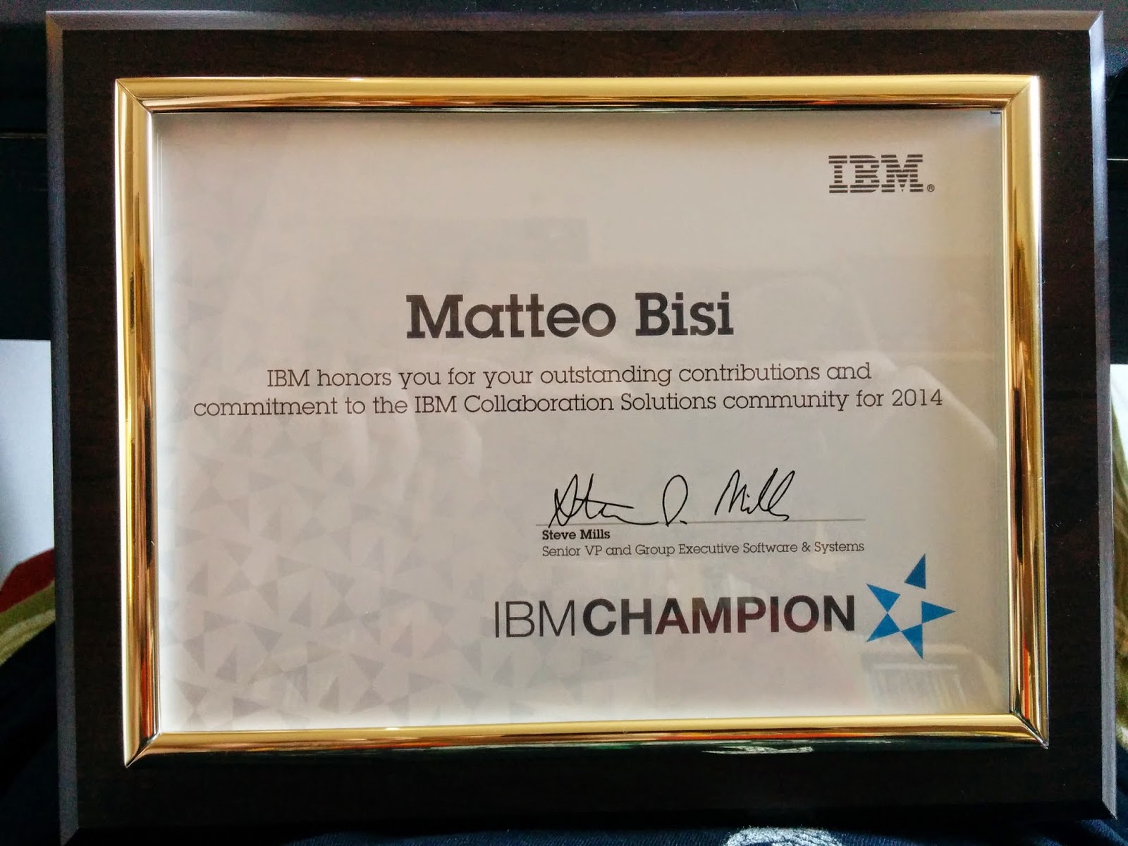 IBM Champion swag arrived
