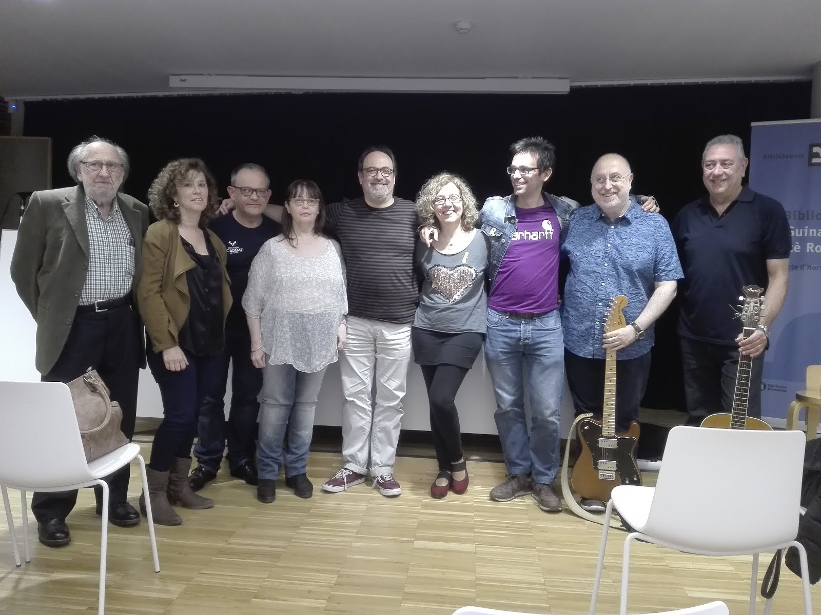 "Presentació "Llunes d'atzabeja - Lunas de azabache" B.Guinardó-Mercè Rodoreda