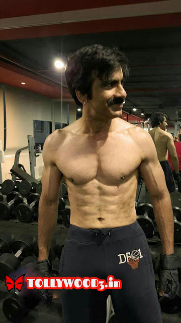 Ravi Teja six pack and bodybuilding and gym workout photos 2
