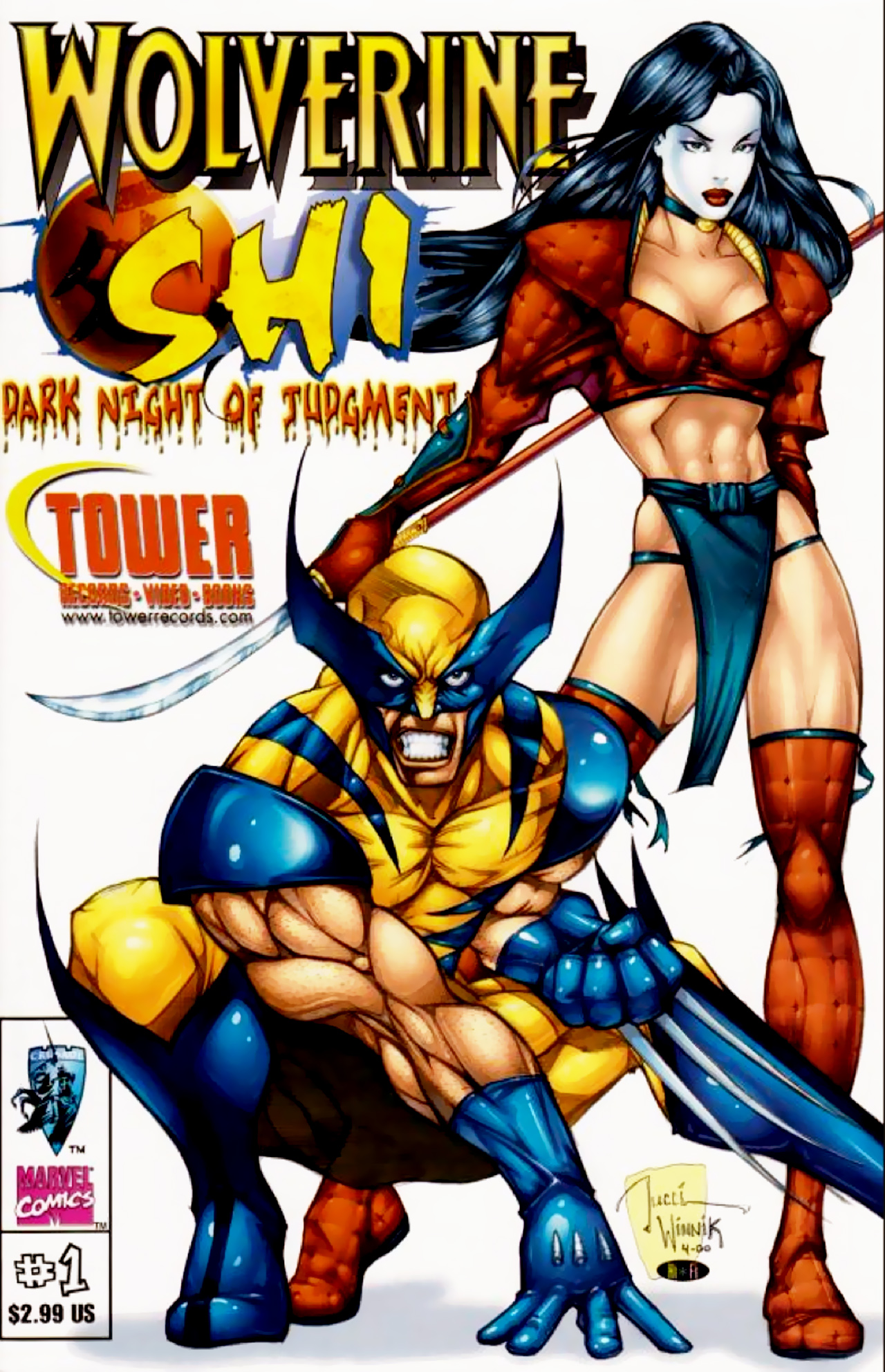 Read online Wolverine/Shi: Dark Night of Judgment comic -  Issue # Full - 3