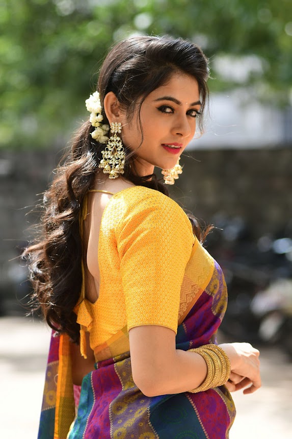 Shivangi at Aswamedham Song Launch