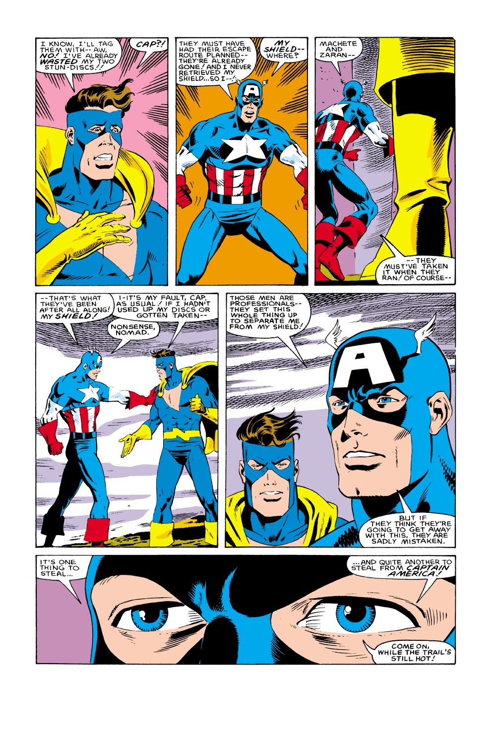 Read online Captain America (1968) comic -  Issue #302 - 22