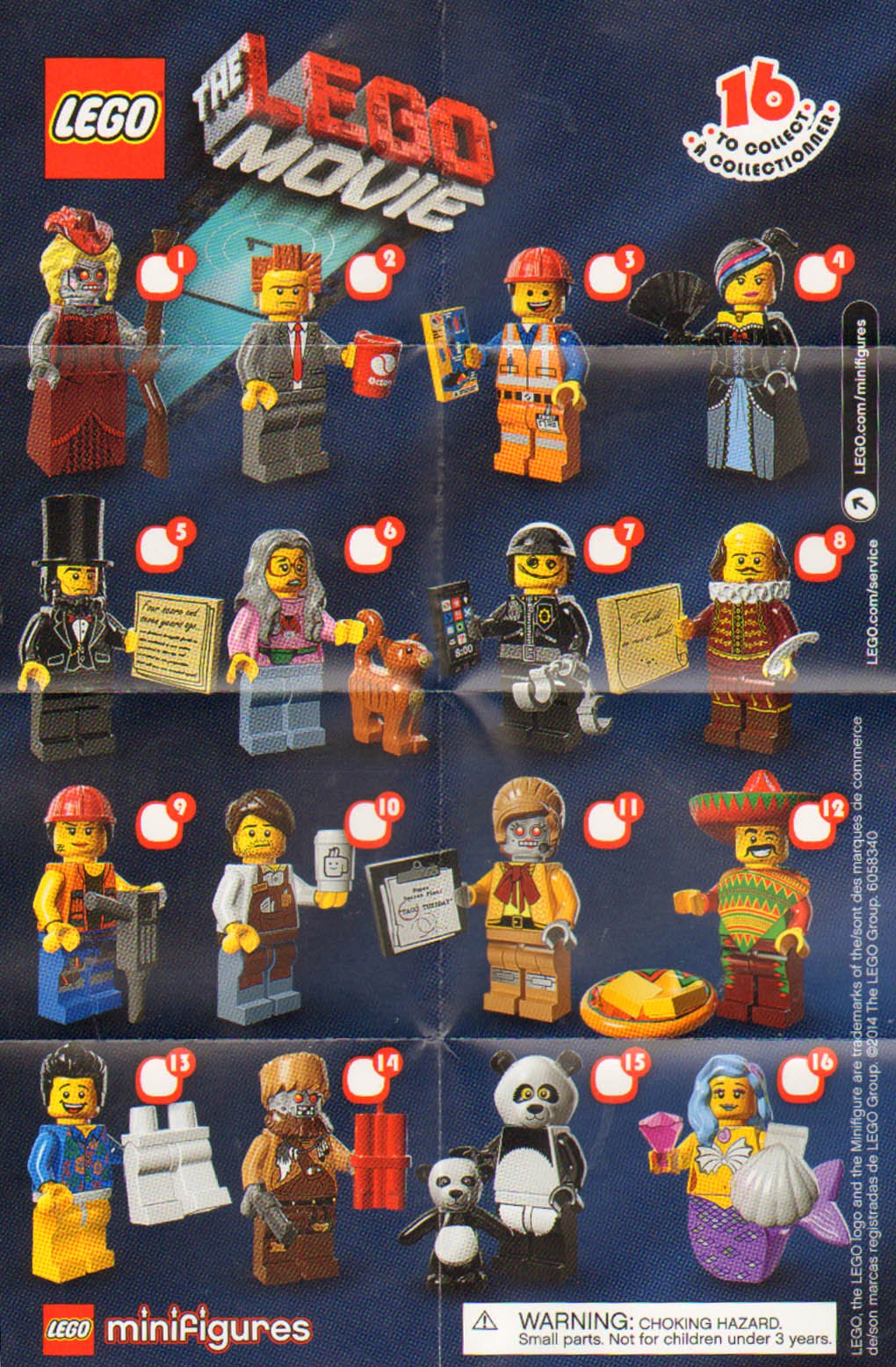 The Minifigure Collector Lego Movie Minifigure rarity guide