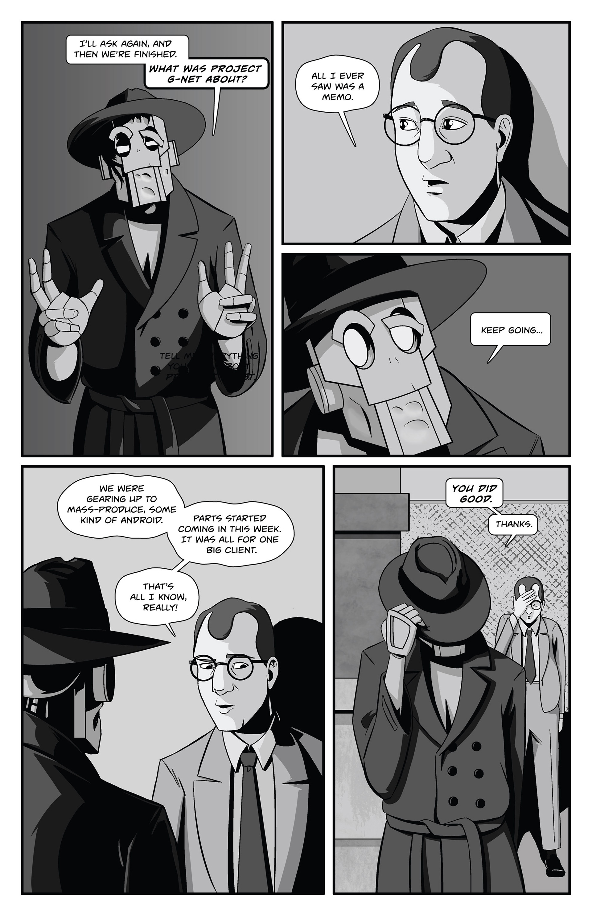 Read online Copernicus Jones: Robot Detective comic -  Issue #5 - 15