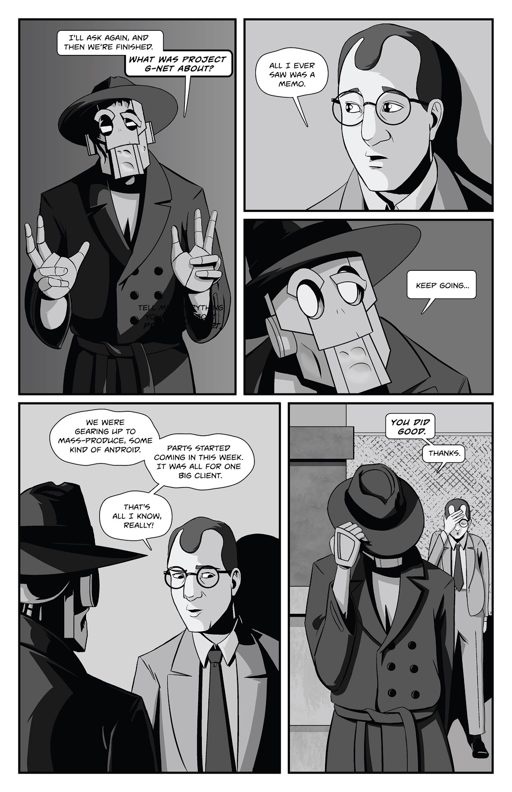 Copernicus Jones: Robot Detective issue 5 - Page 15