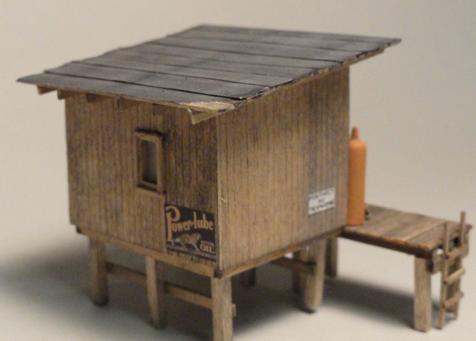 Model Railroad Minutiae Railroad tool shed model