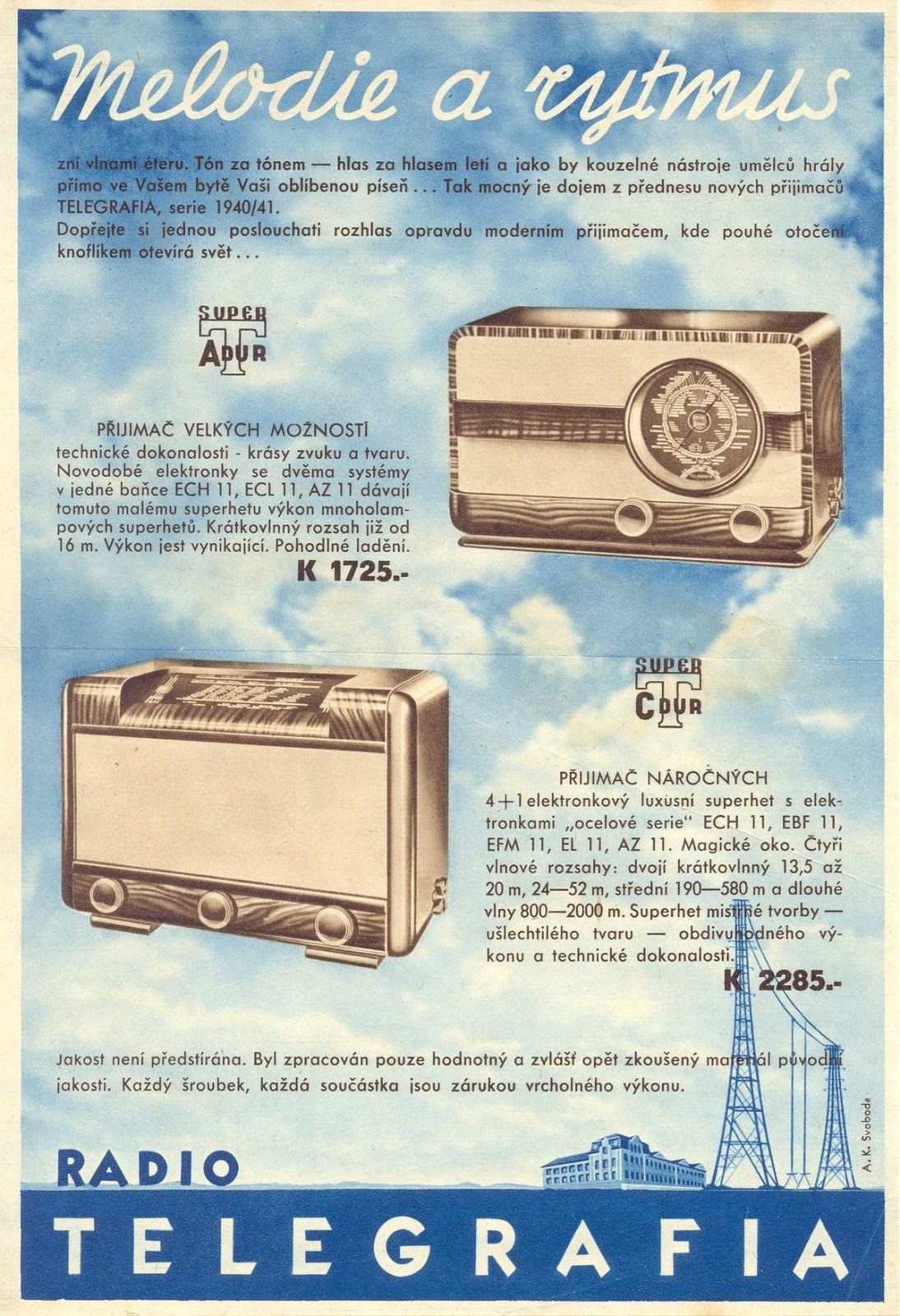 Aparatos de Radio. 42 ejemplos de publicidad vintage Doctor Ojiplático