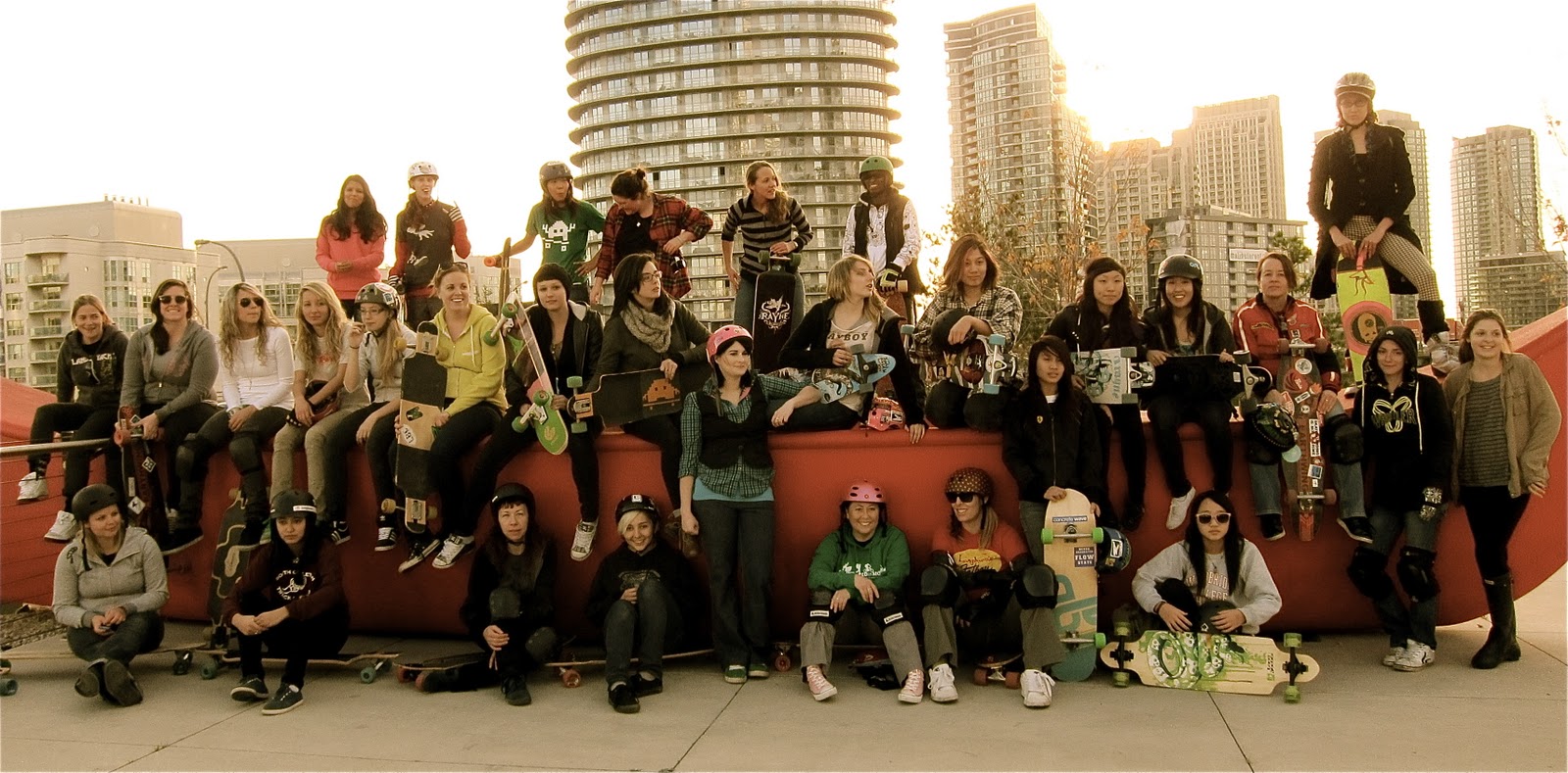 Speed! Thrills! Women! FUBU Skate Race Recap