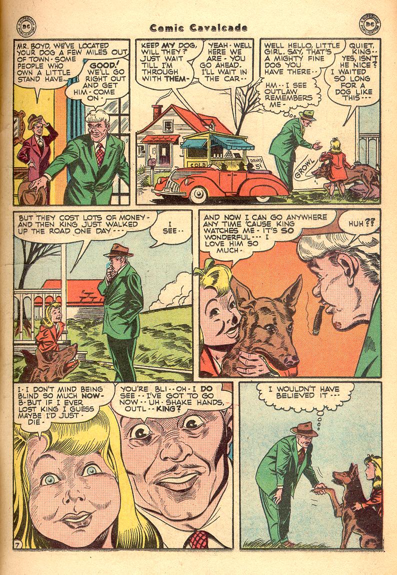 Read online Comic Cavalcade comic -  Issue #20 - 27