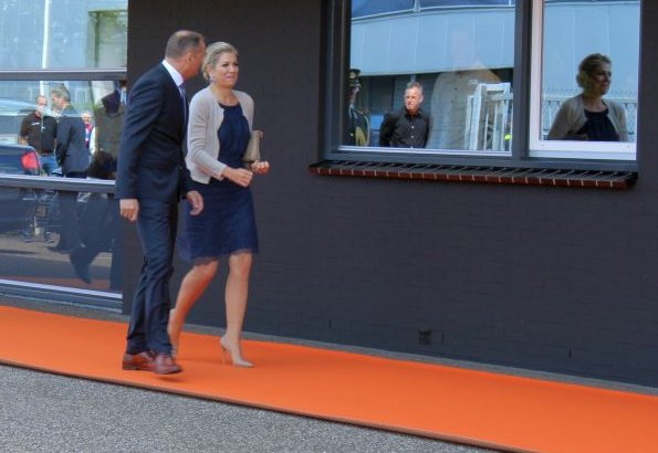 Dutch Queen Maxima made a working visit to Bouwgroep Dijkstra Draisma in Dokkum