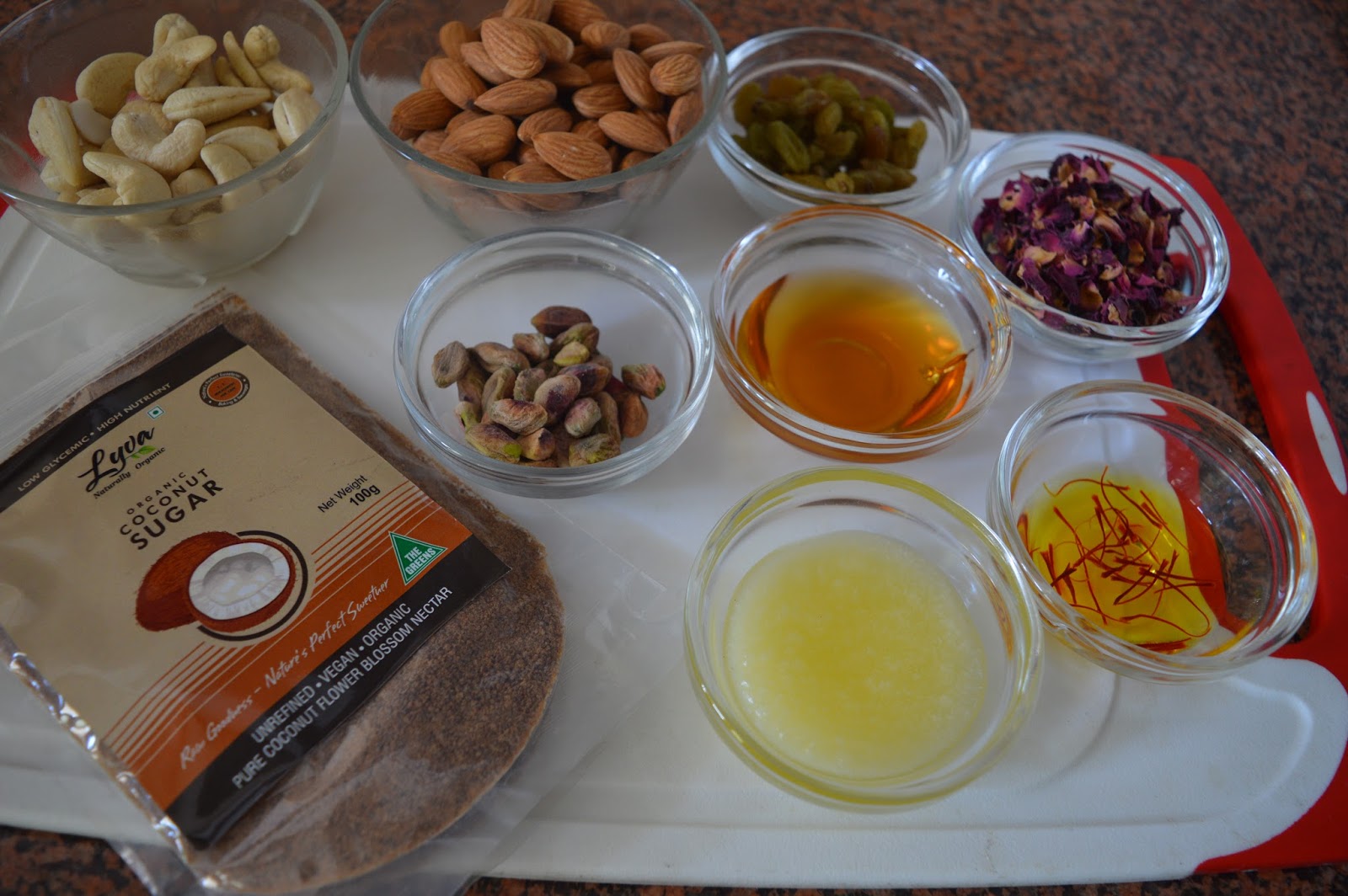 exoticneasy cooking Dry Fruit Chikki with Coconut Sugar