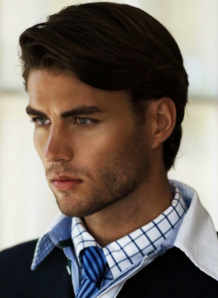 Moda Cabellos Pelo lacio para hombres 2014