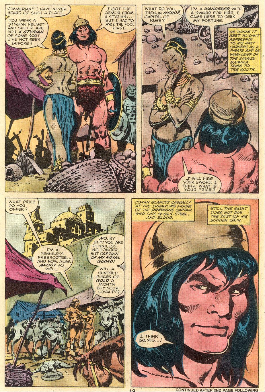 Read online Conan the Barbarian (1970) comic -  Issue #106 - 13