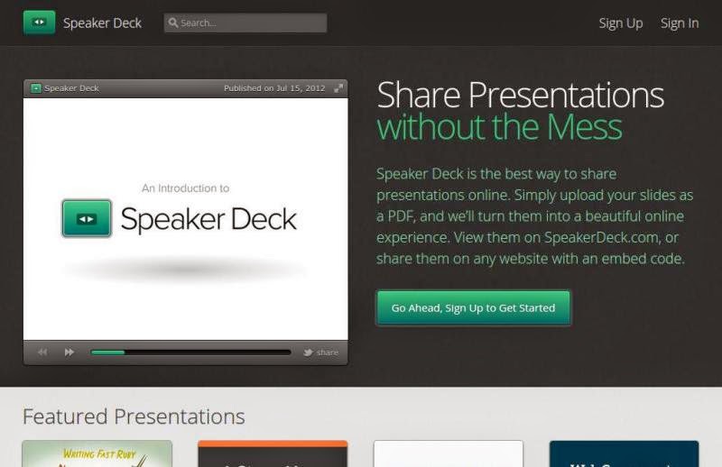 AYUDA PARA MAESTROS Speaker Deck Convierte tus PDF en una atractiva presentación