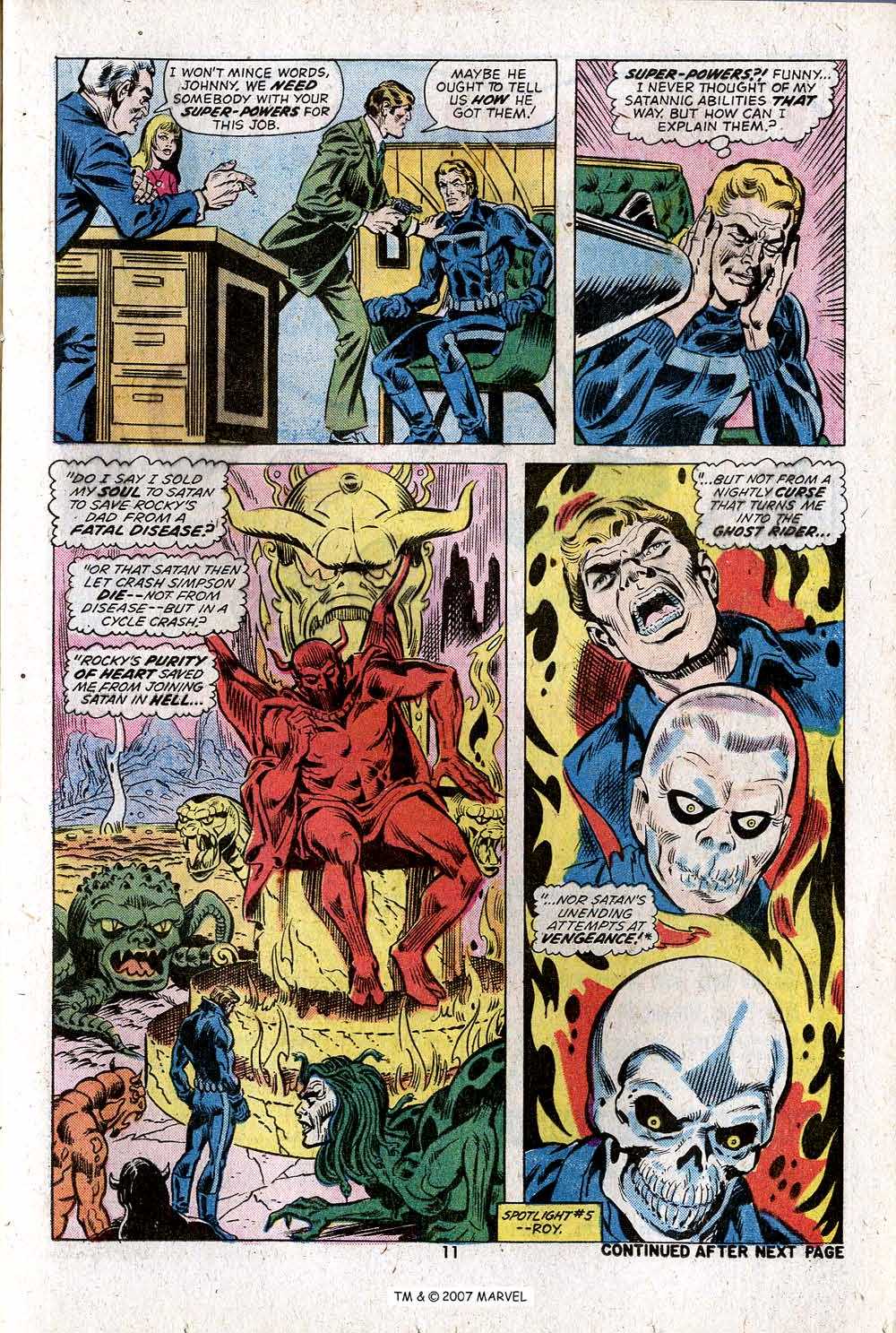 Read online Ghost Rider (1973) comic -  Issue #6 - 13