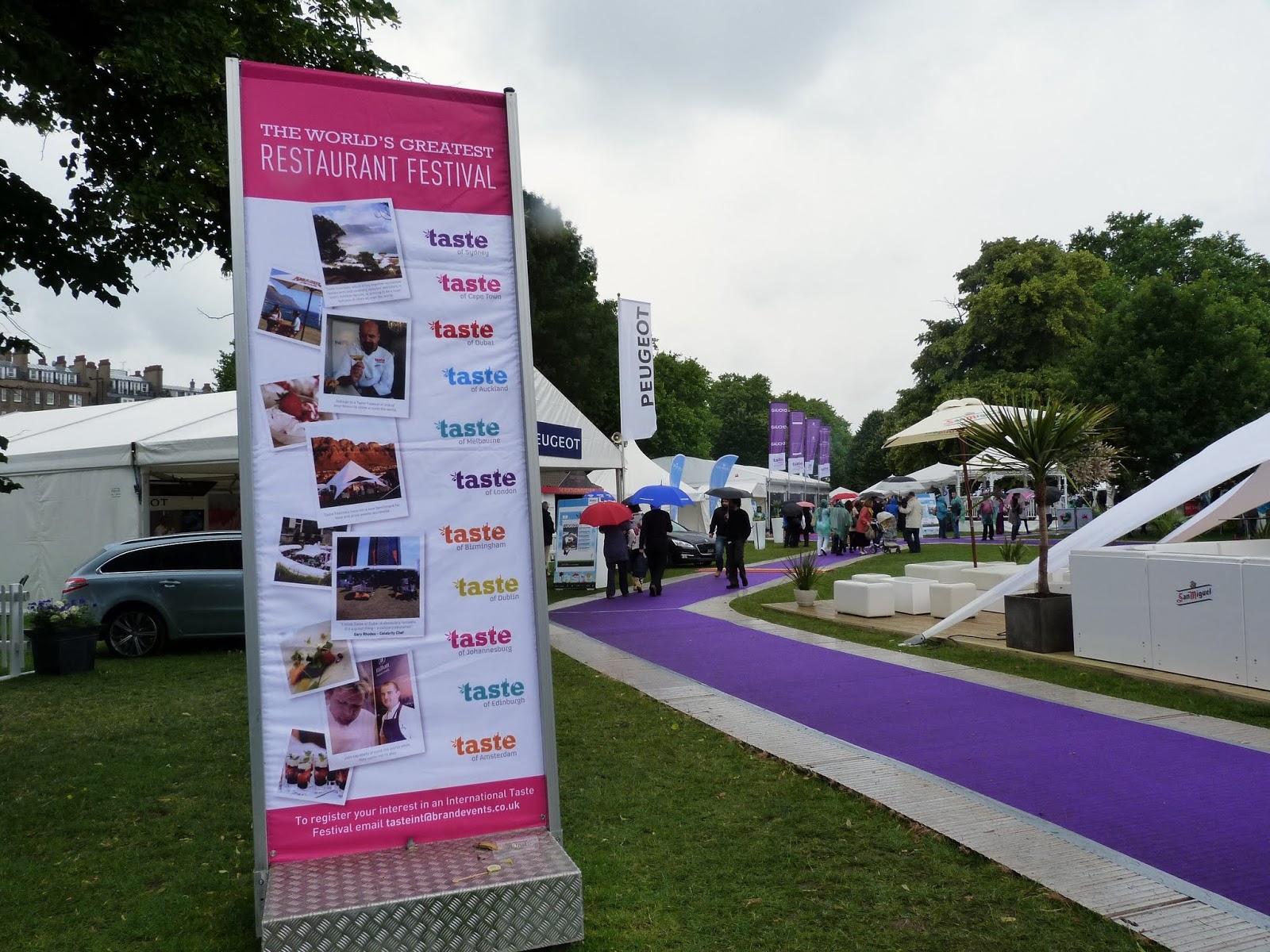 Pies and Fries Taste of London, Regent's Park