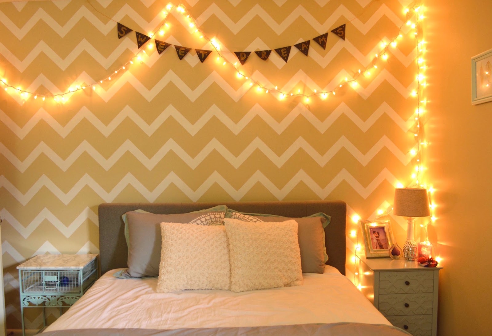 Fashionmoksha Chevron Wall Diy With Contact Paper Chevron Wall Diy With Contact Paper