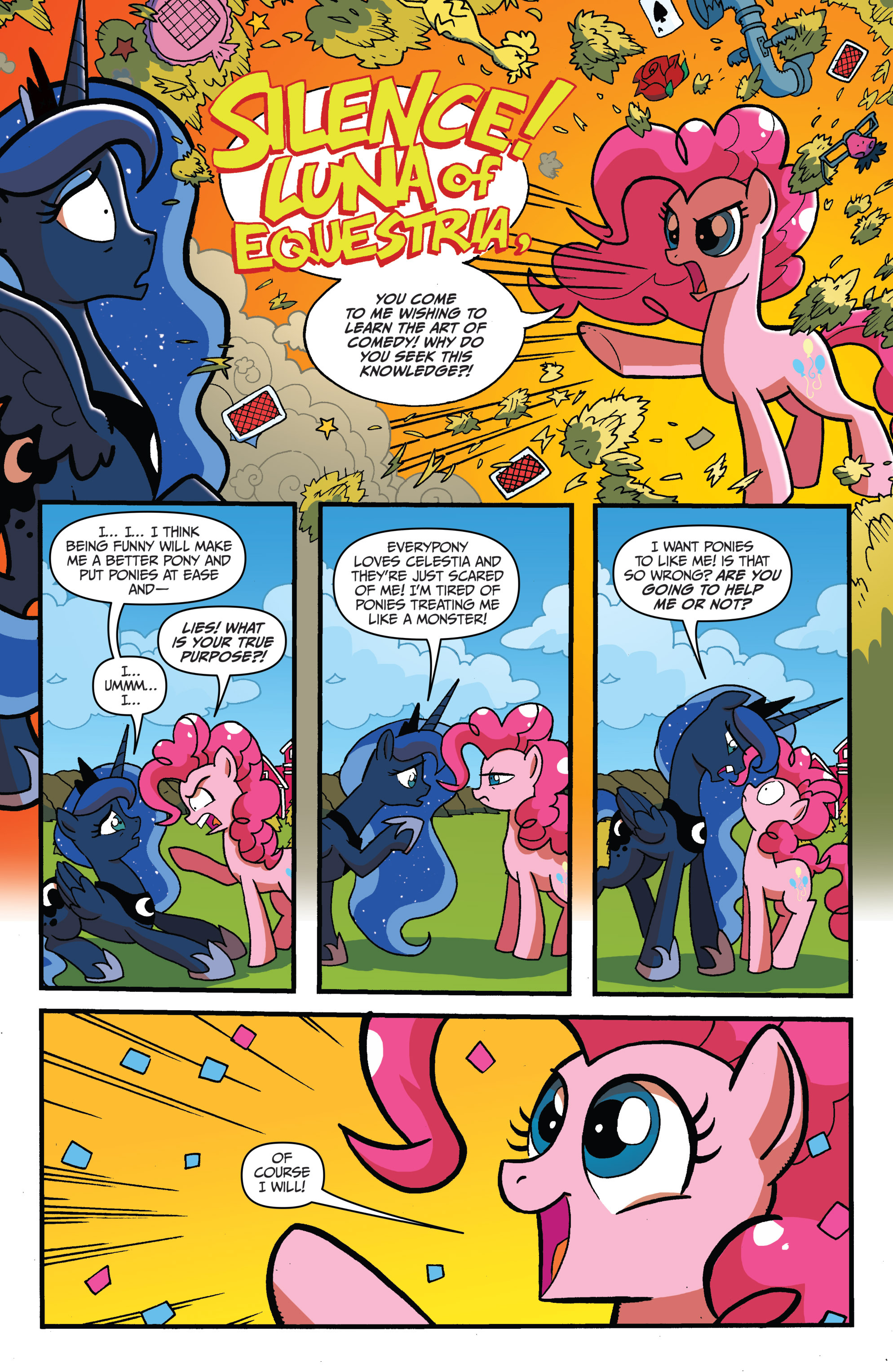 Read online My Little Pony: Friends Forever comic -  Issue #7 - 8