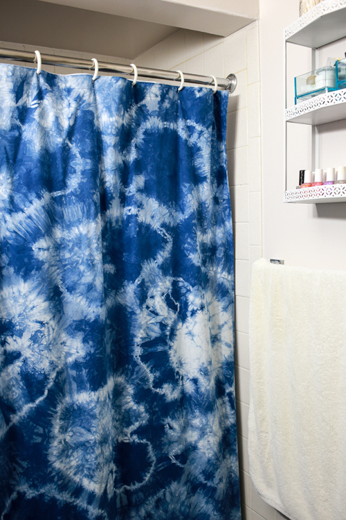 Indigo Dyeing + Handmade Shower Curtain - In Color Order
