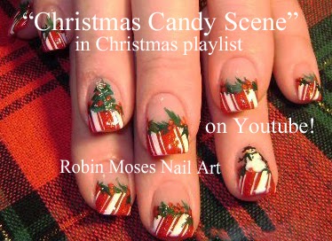 Nail Art by Robin Moses: "xmas nails" "xmas nail art" "christmas nails