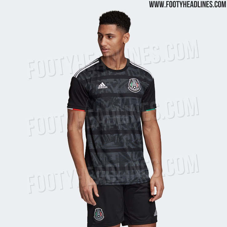 Black Adidas Mexico 2019 Gold Cup Kit Released - Footy Headlines