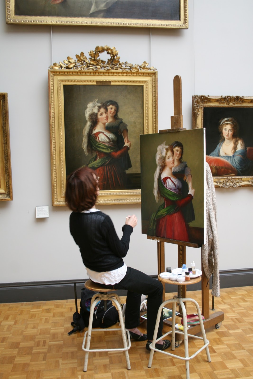 Karen F. Rose ~ My Painting Journey: Want to Be a Copyist in the Louvre?
