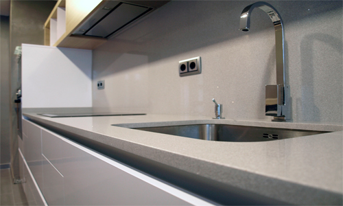 MOBILIARIO DE COCINA CON BUFFET DECORATIVO