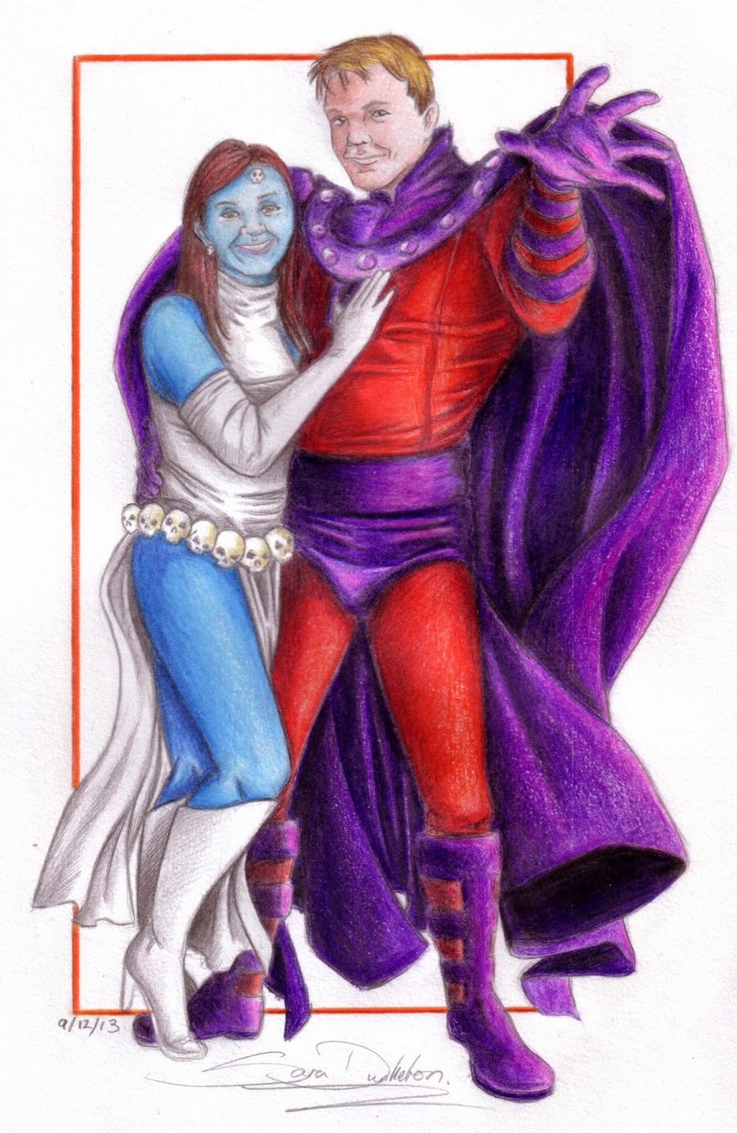 Sara Dunkerton Illustration and Animation Themed Portraits