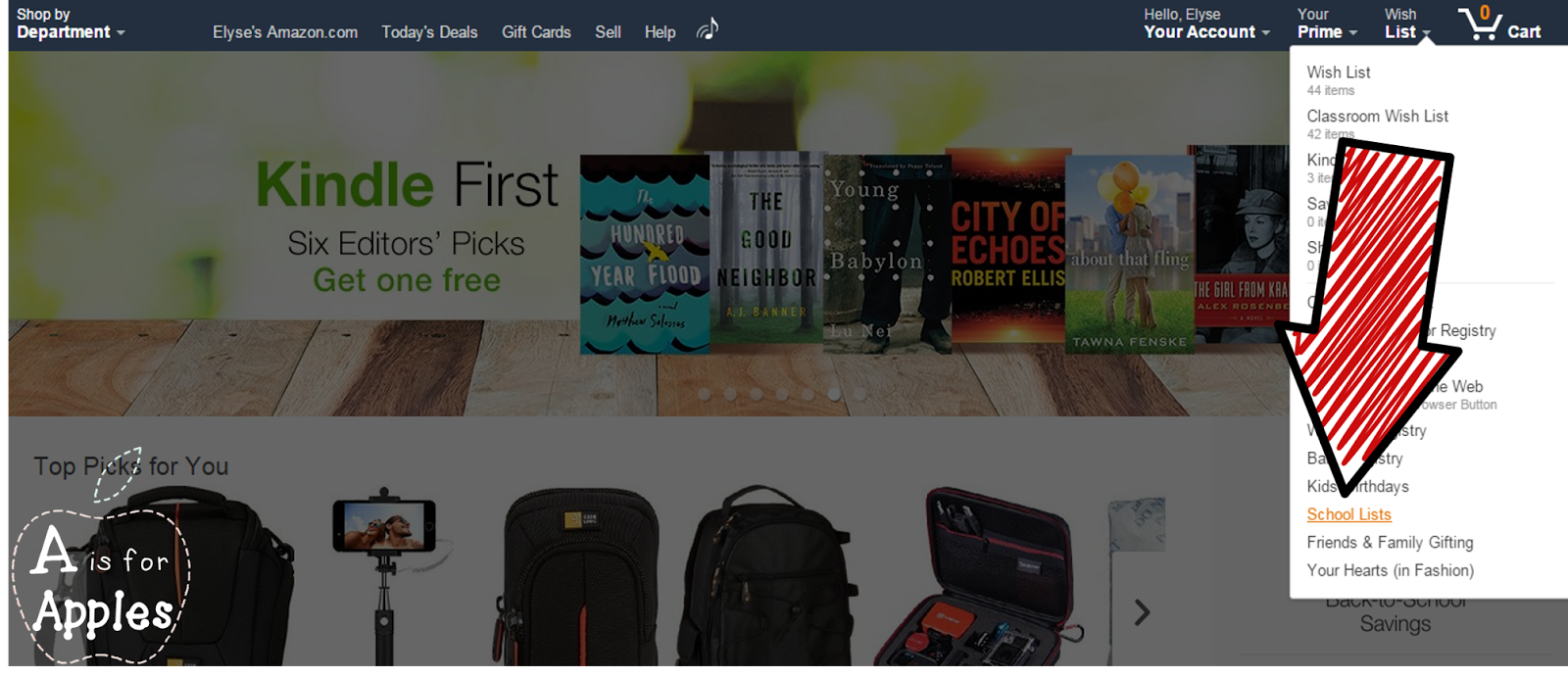 The Primary Pack Amazon School Supply Lists