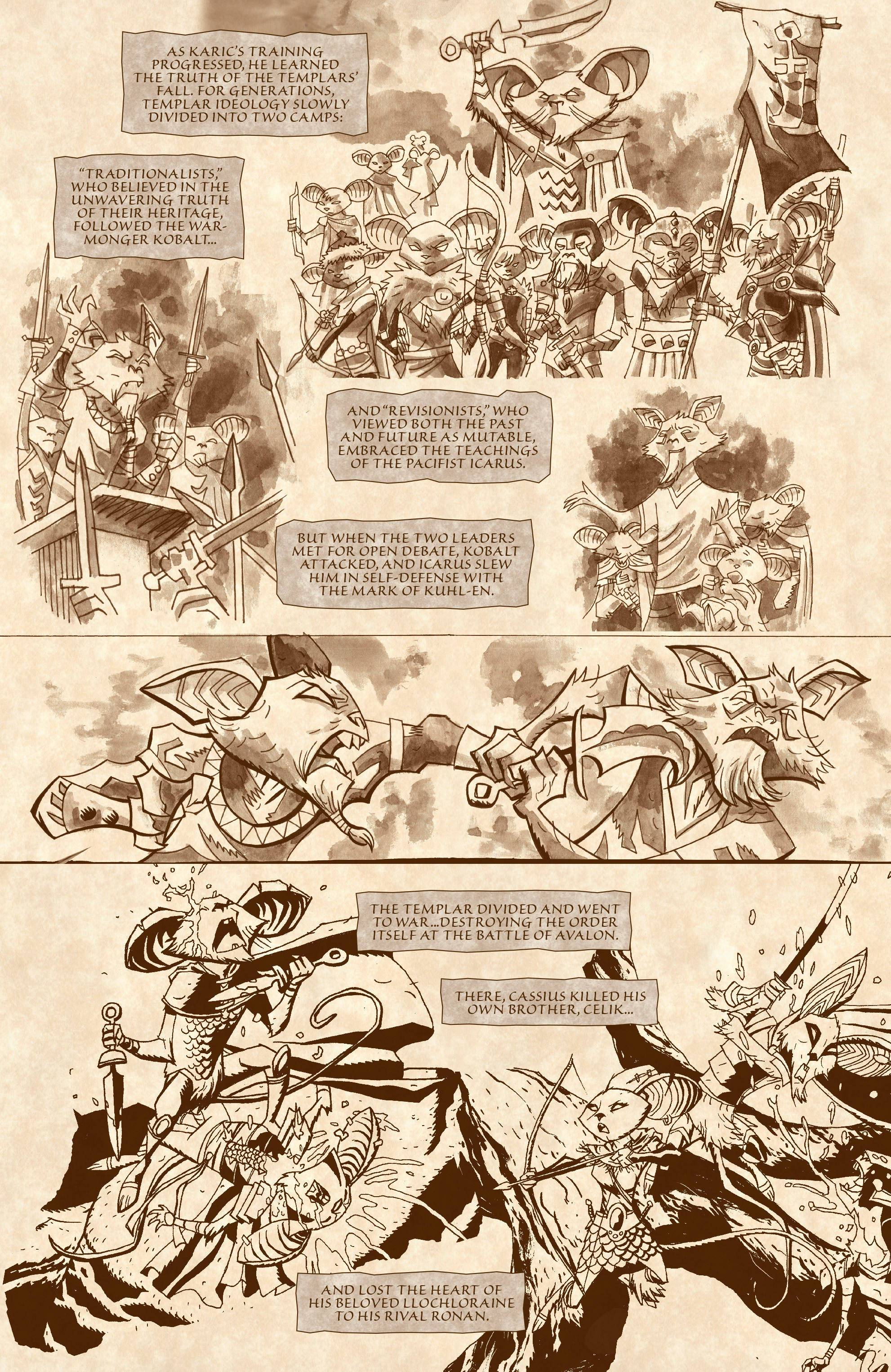 The Mice Templar Volume 3: A Midwinter Night's Dream issue TPB - Page 29