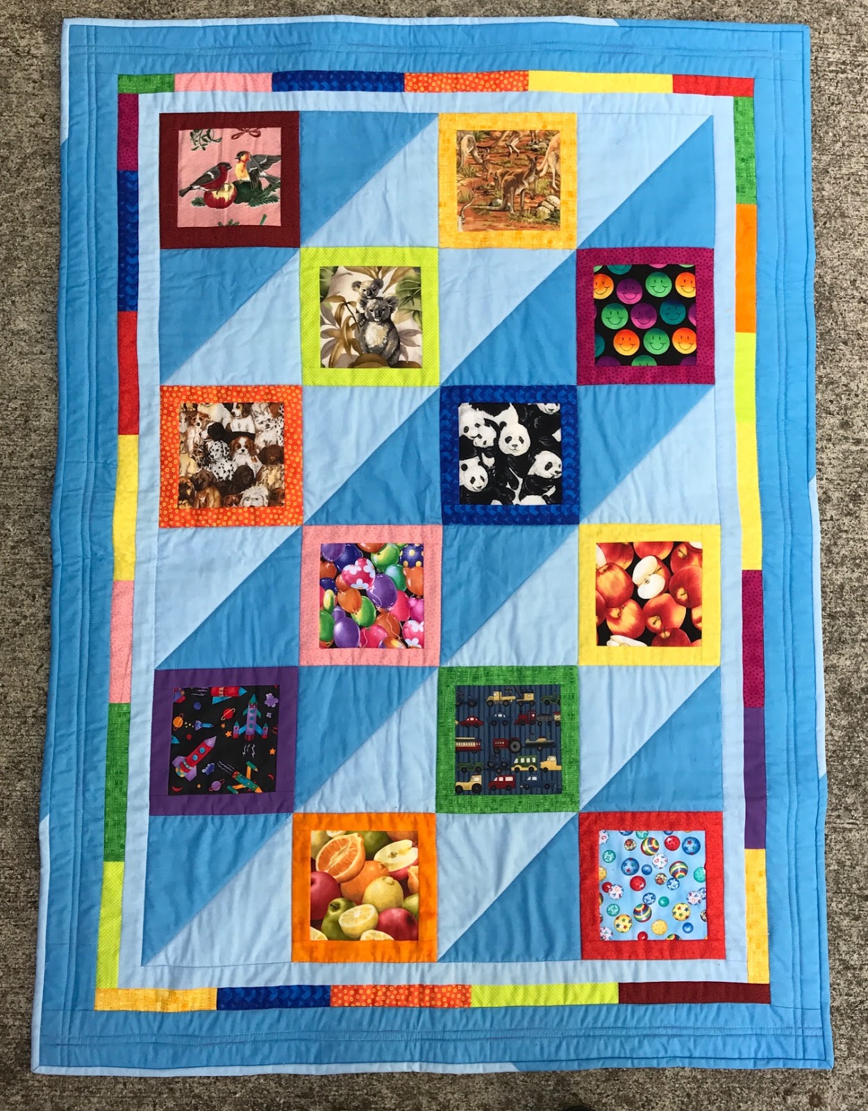 Snippets 'n' Scraps: Kindy Quilts for 