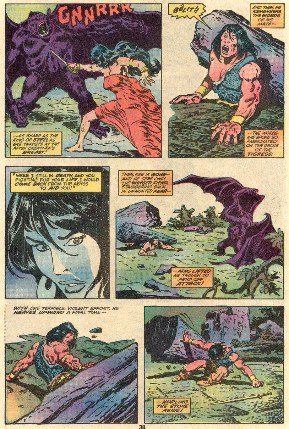 Read online Conan the Barbarian (1970) comic -  Issue #100 - 30