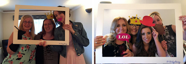 DIY hen party - Photo booth