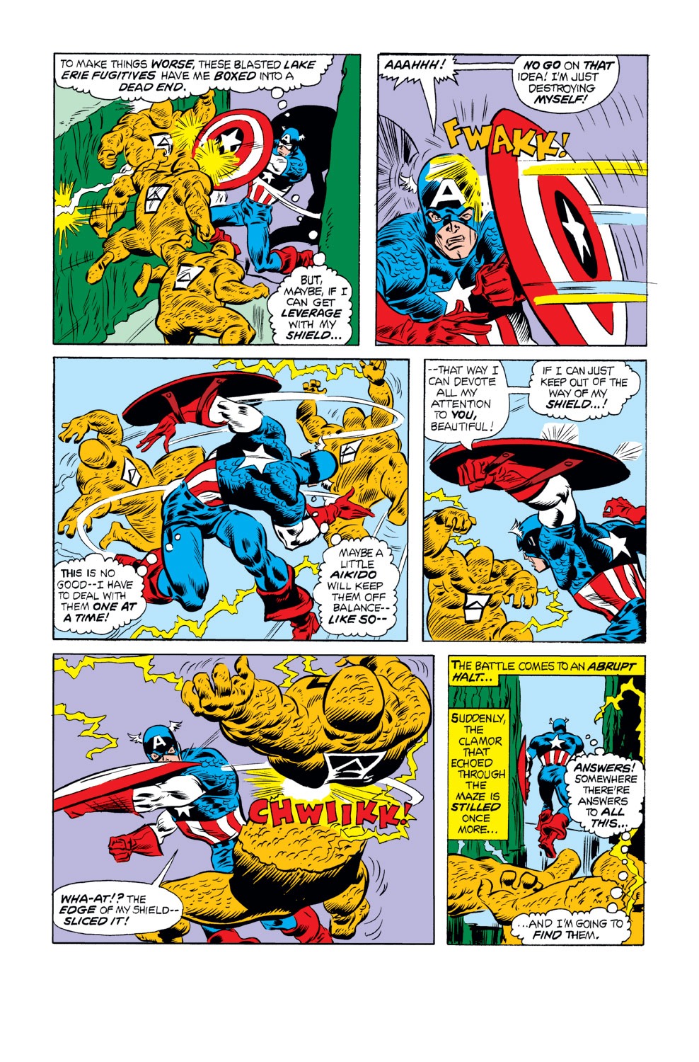 Read online Captain America (1968) comic -  Issue #187 - 6