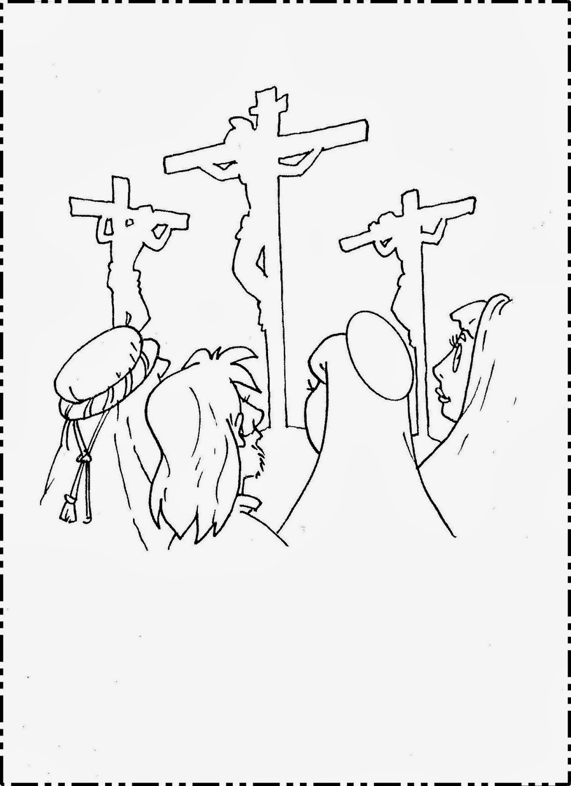 MAIS DESENHOS DA SEMANA SANTA PARA COLORIR - Colorir | Desenhos Para ...
