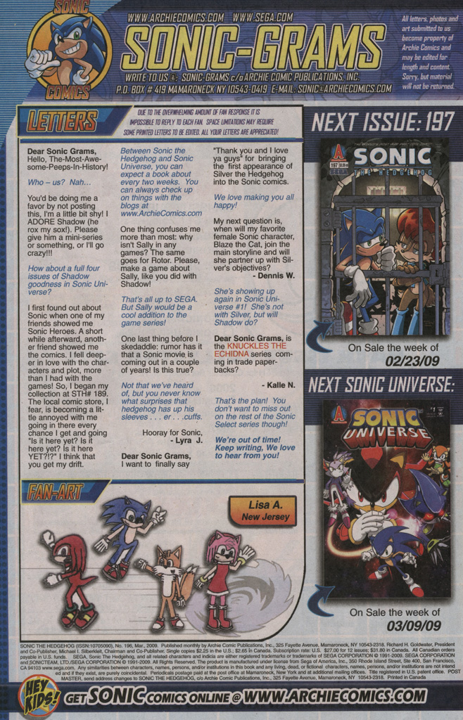 Read online Sonic The Hedgehog comic -  Issue #196 - 27