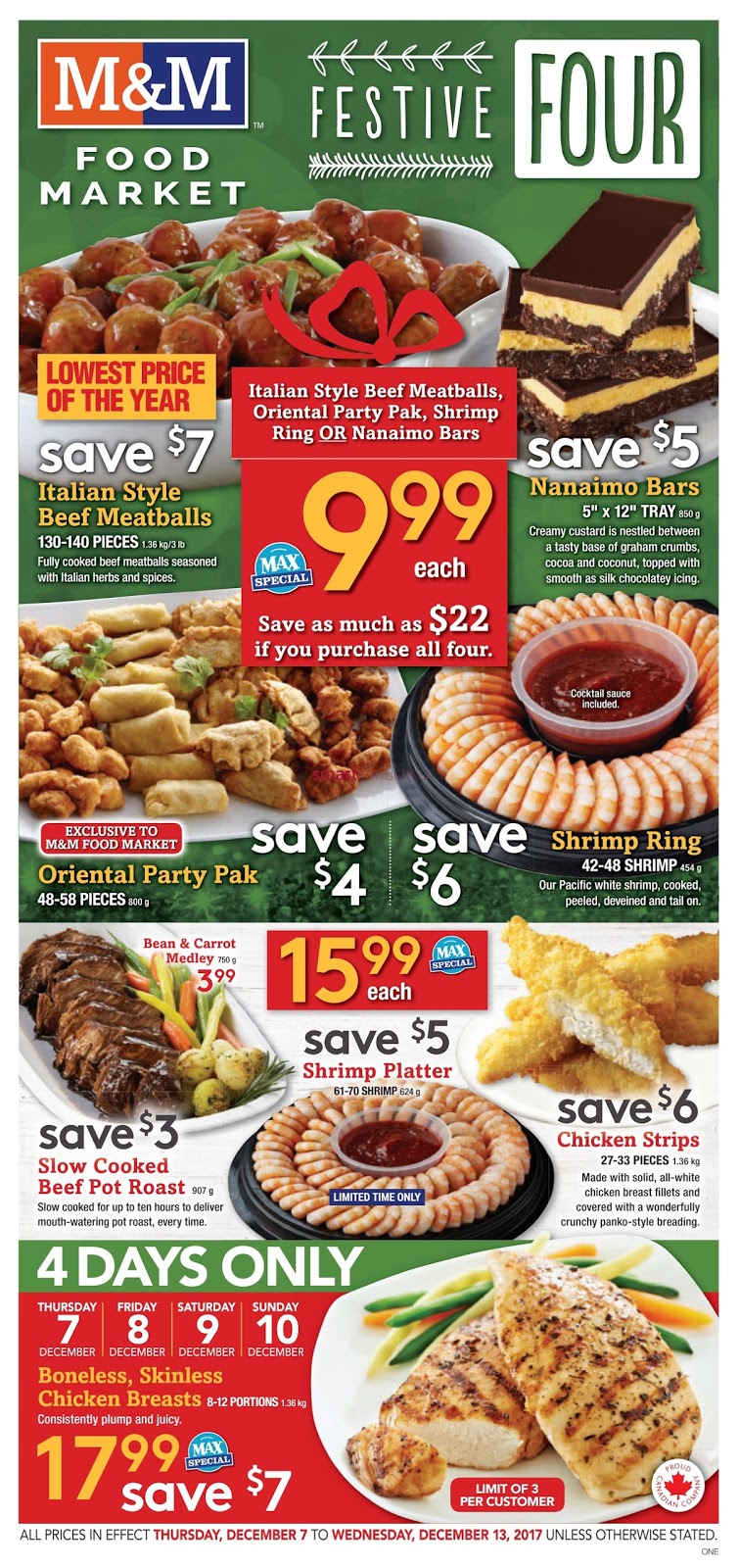 m m meat weekly flyer december 7 13 2017 ideal meat market flyer