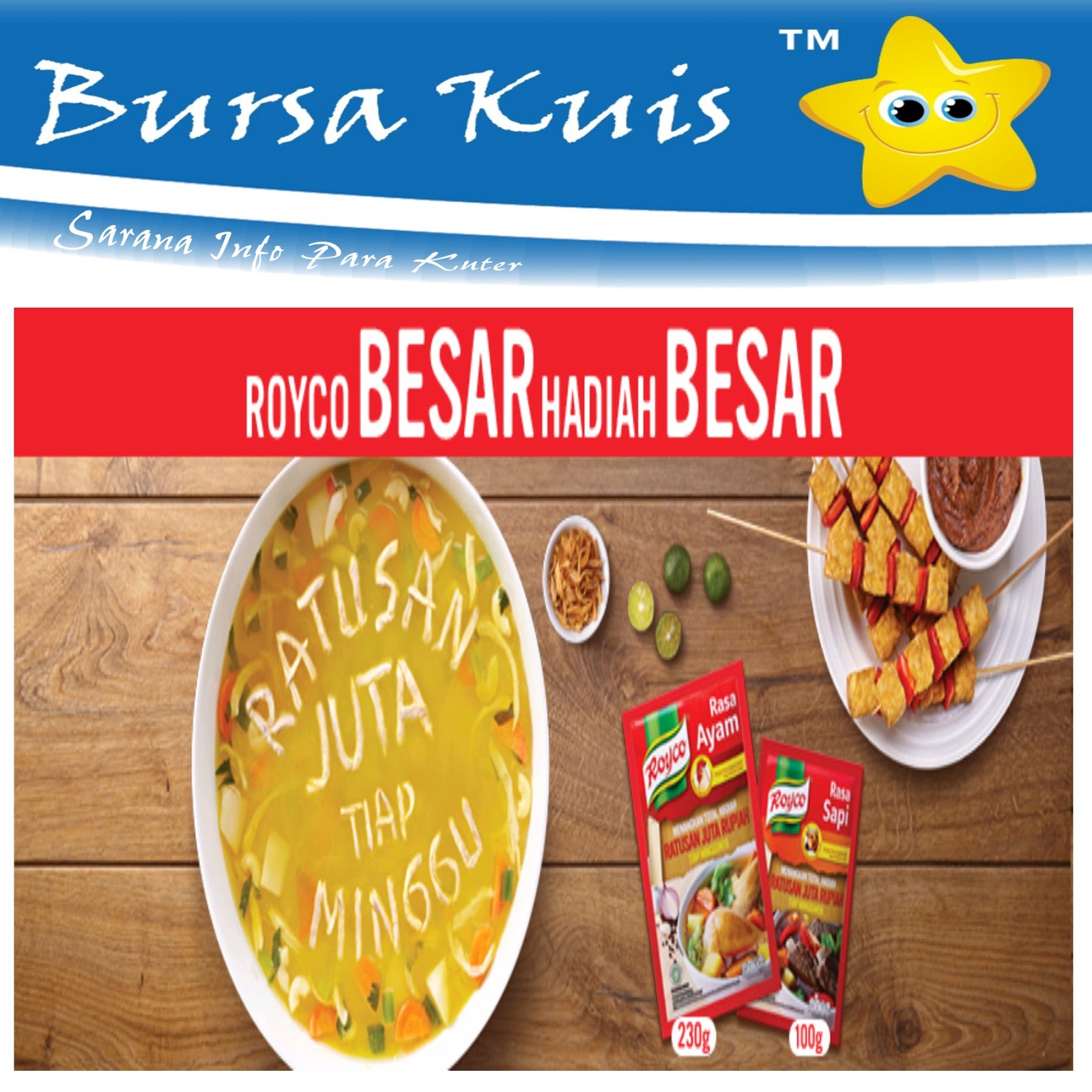 Promo Undian Royco 2017 Berhadiah Besar Ratusan Juta