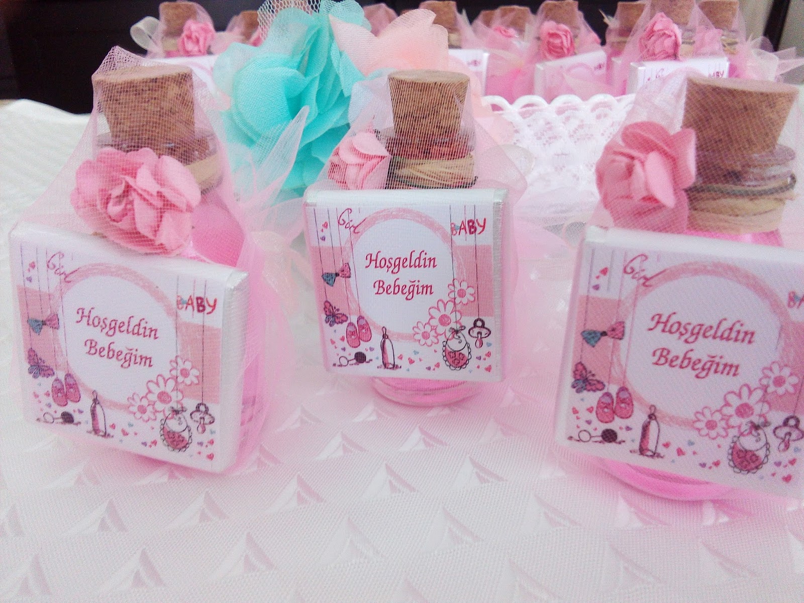 Cicideko Cicideko Kendin Yap Diy Kiz Bebek Dogum Hediyesi Baby Girl Shower Favor