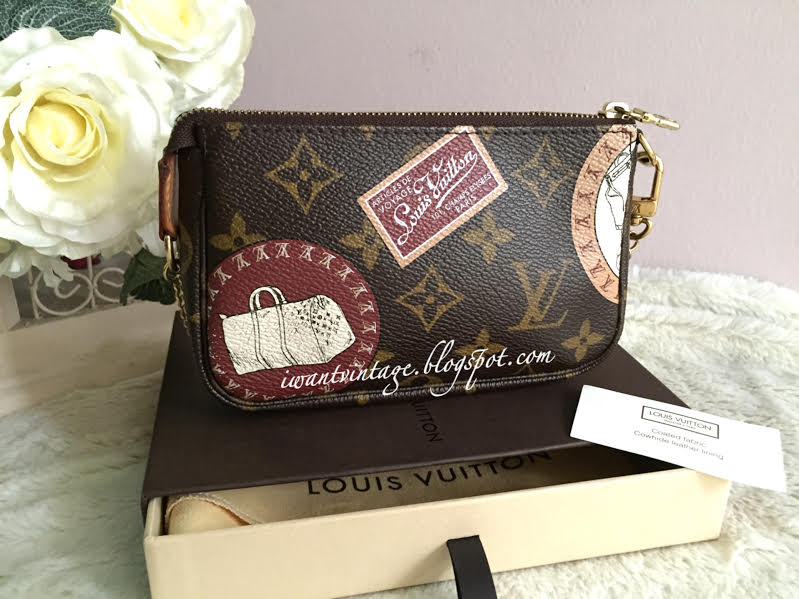 I Want Vintage | Vintage Designer Handbags: Louis Vuitton M95804 Mini Pochette Accessoires Patch ...